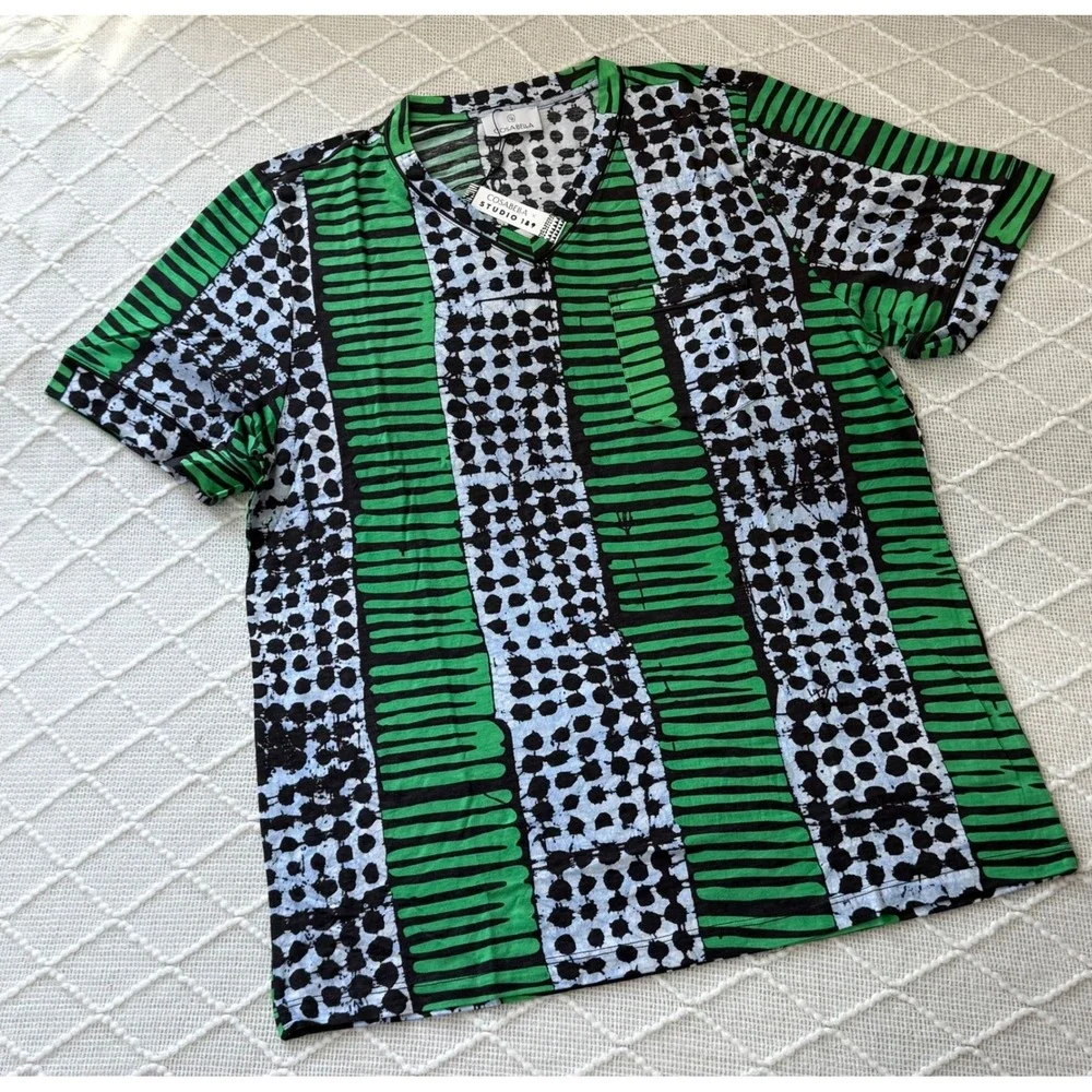 Cosabella‎ Men's Pima Cotton Modal Pajama Set Short Sleeve & Shorts Sleepwear L